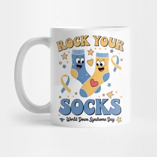 Rock Your Socks – World Down Syndrome Awareness Day Mug